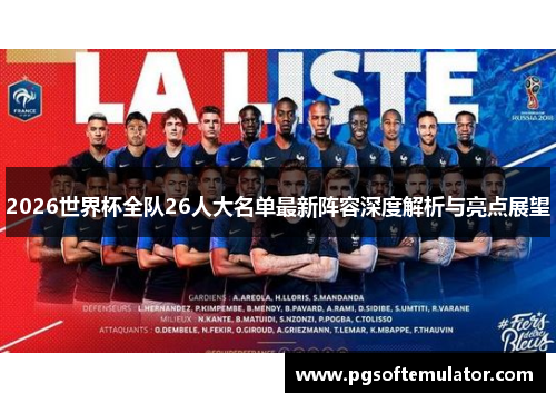 2026世界杯全队26人大名单最新阵容深度解析与亮点展望 2026世界杯全队26人大名单最新阵容深度解析与亮点展望